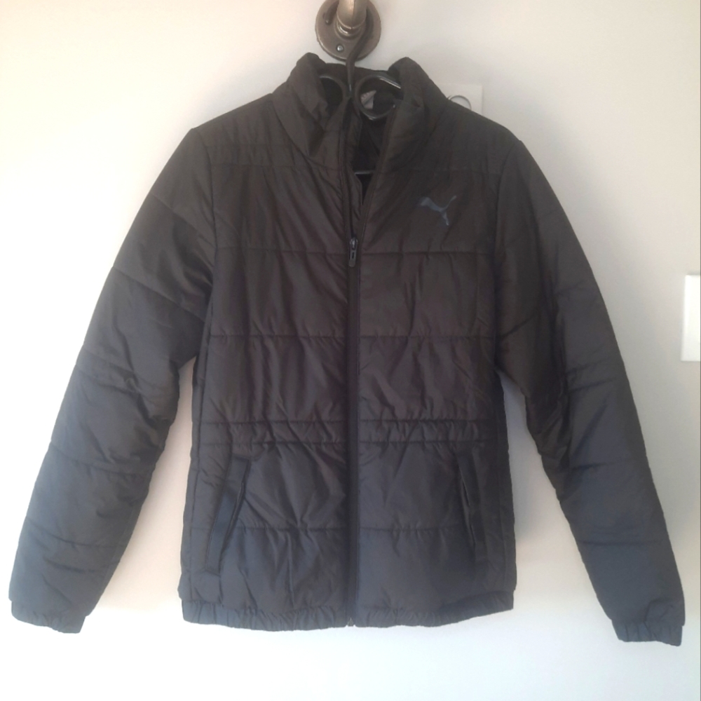 Puma black winter coat